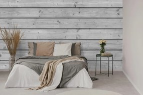 Carta da parati – Imitazione del Legno Grigio