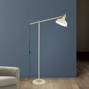 Orion Dimmerabile 12-1192/1 - Lampada con piedistallo SCHILLER 1xE27/40W/230V color crema/bronzo