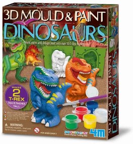 Calchi in gesso - 3D Dinosauri