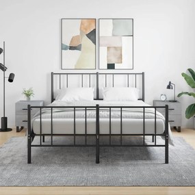 Comodini 2 Pz Grigio Cemento 40x35x47,5 Cm İn Legno Multistrato /