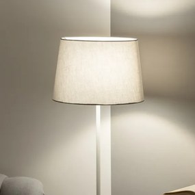 Brilagi - Lampada da terra LED CERIA 1xE27/40W/230V Ø 30 cm grigio/bianco