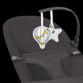 Lionelo - Altalena per bambini JUNE antracite