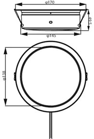 Philips - Lampada LED da incasso DIAMOND LED/6,5W/230V 4000K