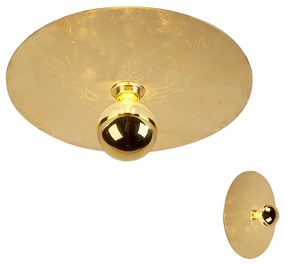 Plafoniera moderna oro 40cm - Disque