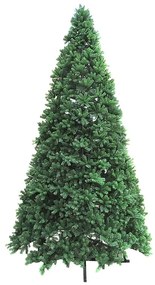 Albero di Natale artificiale verde H 300 cm x ø 170 cm