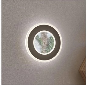 Eglo 901237 - Applique a LED MACCHIONI LED/12W/230V 4000K nero