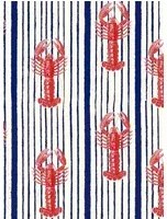 MINDTHEGAP Tapete Mediterranean Lobsters - White