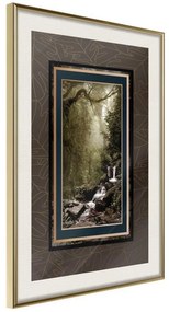 Poster  Magical Place  Cornice Quadri Cornice d'oro con passe-partout, Larghezza x Altezza Home decor 20x30