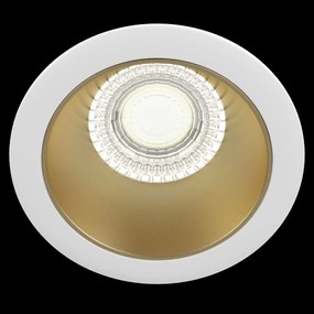 Faretto Da Incasso Moderno Share Alluminio Oro 1 Luce Diffusore Oro