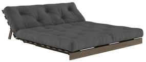 Divano letto nero 160 cm Roots - Karup Design