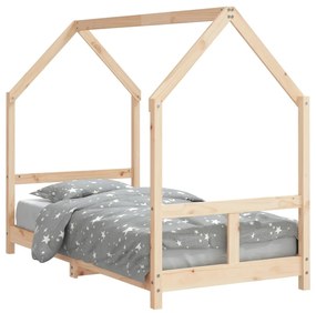 Giroletto per bambini 80x160 cm in legno massello di pino