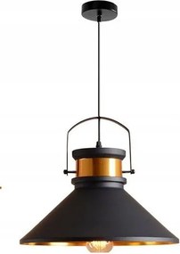 Lampada da soffitto ASTI B Nero/Oro