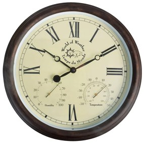 Orologio Della Stazione E Termoigrometro 30,5cm Tf009 /