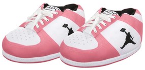 Pantofole sneaker rosa fat man taglia unica