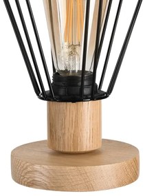 Brilagi - Lampada da tavolo WOODY BASKET 1xE27/60W/230V quercia