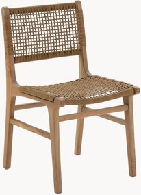 Sedia da pranzo da giardino in legno di teak Adrian