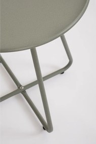 Tavolino da giardino rotondo in acciaio ø 45 cm Jable – Bizzotto