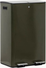 Pattumiera con doppio pedale Sort, 30 L + 30 L