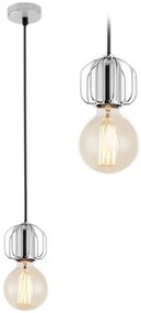 Lampada Da Soffitto Singola Loft Chrom APP594-1CP