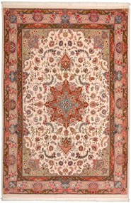 Tabriz Tappeto persiano 220 x 150 Beige (Iran) Annodato A Mano