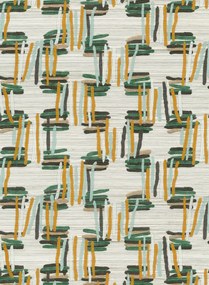Arte International Carta da parati Tatami - Green Almond