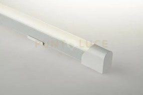 Barra led sottopensile t8 bianco 18w 2050lm 4000k 1203,9x2,8cm