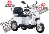 Scooter Z-TECH ZT-15-D polliciTRILUX PLUS pollici 3 RUOTE Diffperenziale per Disabili e Anziani colore Bianco