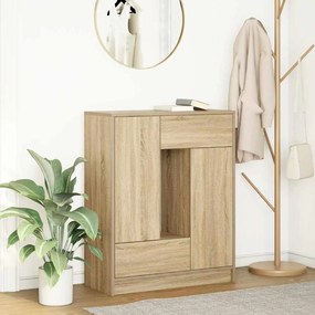 Credenza Con Cassetti E Ante Rovere Sonoma 73x31x90 Cm /