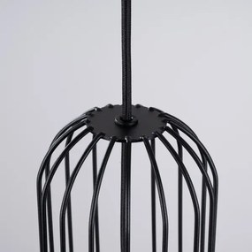 Sollux SL.1332 - Lampadario a sospensione con filo BRINA 1xG9/8W/230V nero