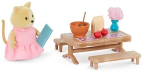 Li'l Woodzeez - Set di giocattoli per la camera da letto e la sala da pranzo