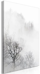 Quadro Trees In The Fog (1 Part) Vertical