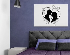 Quadro su tela – Coppia innamorata
