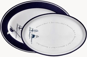 Set di 2 piatti ovali Wob