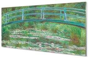 Quadro acrilico Ponte dipinto 100x50 cm