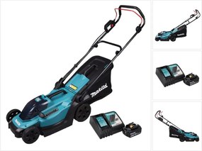 Rasaerba a batteria Makita dlm 330 rt 18 v 33 cm 30 l + 1x batteria 5,0 Ah + caricabatterie