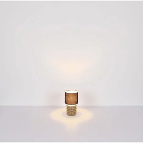 Globo 21626 - Lampada da tavolo VALENTINO 1xE14/40W/230V nero/oro