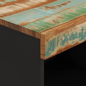 Credenza 85x33x75 cm in Legno Massello di Recupero