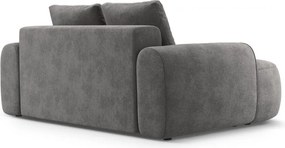 Divano grigio con rivestimento in velluto 175 cm Linz – Cosmopolitan Design