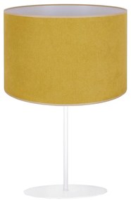 Duolla - Lampada da tavolo BRISTOL 1xE14/15W/230V diametro 17,5 cm giallo/bianco