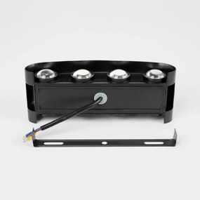 Brilagi - Applique da parete LED per esterni FLAREBOX LED/8W/230V nero IP65