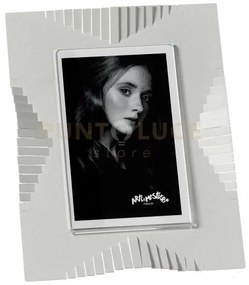 Portafoto di design riviera grande bianco marmo