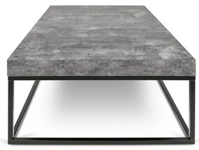 Tavolino in cemento Low Petra - TemaHome