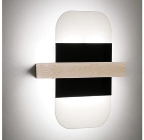 Applique a LED APRIL LED/6W/230V bianco/nero