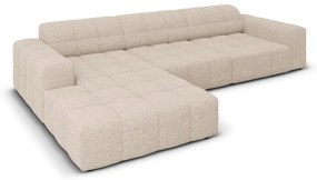 Divano angolare beige (angolo sinistro) Chicago - Cosmopolitan Design