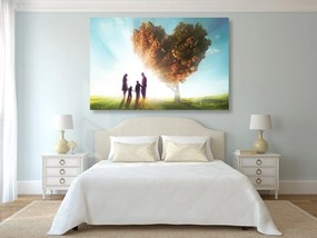 Quadro su tela – In atmosfera familiare