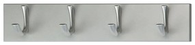 Appendiabiti 4 Ganci Argento /