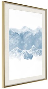 Poster  Winter Wonderland  Cornice Quadri Cornice d'oro con passe-partout, Larghezza x Altezza Home decor 20x30