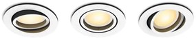 Philips-SET 3xLED Lampada da incasso dimmerabile Hue MILLISKIN 1xGU10/4,2W/230
