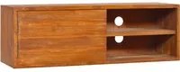 Mobile TV a Parete 90x30x30 cm in Legno Massello di Teak cod mxl 22738