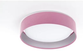 Plafoniera LED dimmerabile SMART GALAXY LED/24W/230V rosa/argento + tc